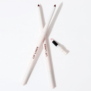 <span class=keywords><strong>Crayon</strong></span> à lèvres crémeux rétractable végétalien blanc avec pinceau et taille-<span class=keywords><strong>crayon</strong></span> pour femmes noires <span class=keywords><strong>crayon</strong></span> à lèvres pigmenté de maquillage avec logo personnalisé - Product Image 1