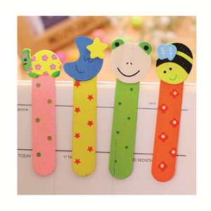 Marque-page de dictionnaire en bois à impression personnalisée pour enfants Cadeaux d'<span class=keywords><strong>enseignant</strong></span>-Fournitures scolaires et de bureau fabriquées - Product Image 1
