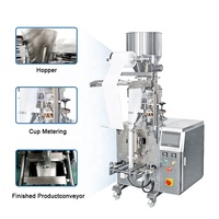 Machine d'emballage verticale entièrement automatique pour sachets de thé, sucre en granulés, noix, et sachets stick, avec fonction d'impression de date