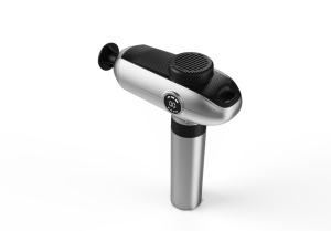 Masajeador de pistola de fascia eléctrica portátil para aplicación de vibración de choque muscular de fitness corporal - Product Image 4