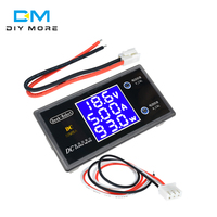 Voltmètre numérique LCD DC 50V 5A 250W, ampèremètre, tension, courant, puissance