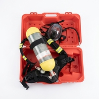 Appareil respiratoire autonome à pression positive de 30 MPa, capacité de 6,8 L, masque à gaz SCBA pour pompier