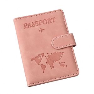 Porta Pasaportes y Tarjetas RFID Anti-Robo con Diseño de Lujo, Entrega Rápida, Cartera de Viaje de Cuero PU con Sublimación - Product Image 1