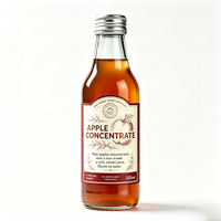 Étiquettes autocollantes imprimées imperméables Haoxuan OEM pour bouteilles de jus de pomme concentré, pour produits alimentaires et boissons