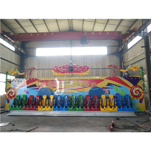 Équipement de parc amusant jeu de carnaval tour de miami jeu de balançoire extérieur Portable tour d'amusement monté sur remorque - Product Image 2