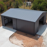 Garage extérieur privé en acier préfabriqué galvanisé