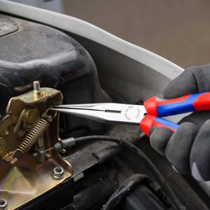 คีมปากแหลม KNIPEX 26 12 200 พร้อมคมตัดด้านข้าง (คีมปากนกกระยาง) พร้อมด้ามจับที่ออกแบบมาเพื่อความสะดวกสบาย - Product Image 2