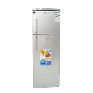 Tengo TE-326L 이중 도어 냉장고 바닥 냉동고 없음 서리 및 직접 냉각 냉장고