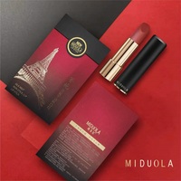 Marque privée Tasse antiadhésive Rouge à lèvres Style Paris Brume de soie longue durée Rouge à lèvres mat Rouge à lèvres maquillage cosmétique en gros en vrac