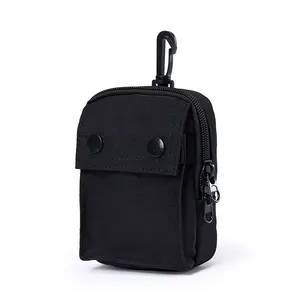 Mini Sling tricolore squisito da uomo di moda dovrebbe borsa piccola portamonete Unisex Daily Halter Bag Cute Headphone Key Crossbody