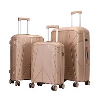 Tas Spinner PP Laris Manis, Ringan, Tahan Lama, Tahan Air, Portabel, Ramah Lingkungan, Anti Maling, Multifungsi, Bahan Lunak