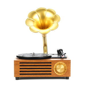 Platine vinyle Grand haut-parleur tourne-disque Vintage Audio Gramophone <span class=keywords><strong>Usb</strong></span> Sd Connexion sans fil Tourne-disque vinyle - Product Image 3