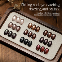 GULAURI Amber Flowing Light Cat Eye Gel Super Shining Cat Eye Effect Hot Selling New Trend Create Your Own Style Uv Gel