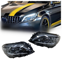 Phares de voiture LED 12V 6000K d'origine de haute qualité pour Mercedes-Benz Classe C W205 C300 C43 C63
