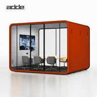 Cabine de bureau insonorisée moderne à montage rapide, cabine acoustique portable, cabine de réunion privée, cabine téléphonique silencieuse pour immeuble de bureaux