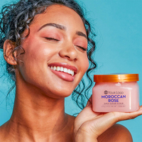 Nouveau blanchissant exfoliant bio à base de plantes citron Rose gommage corporel lait pédicure sel gommage éclaircissant nettoyage en profondeur gommage pour les pieds
