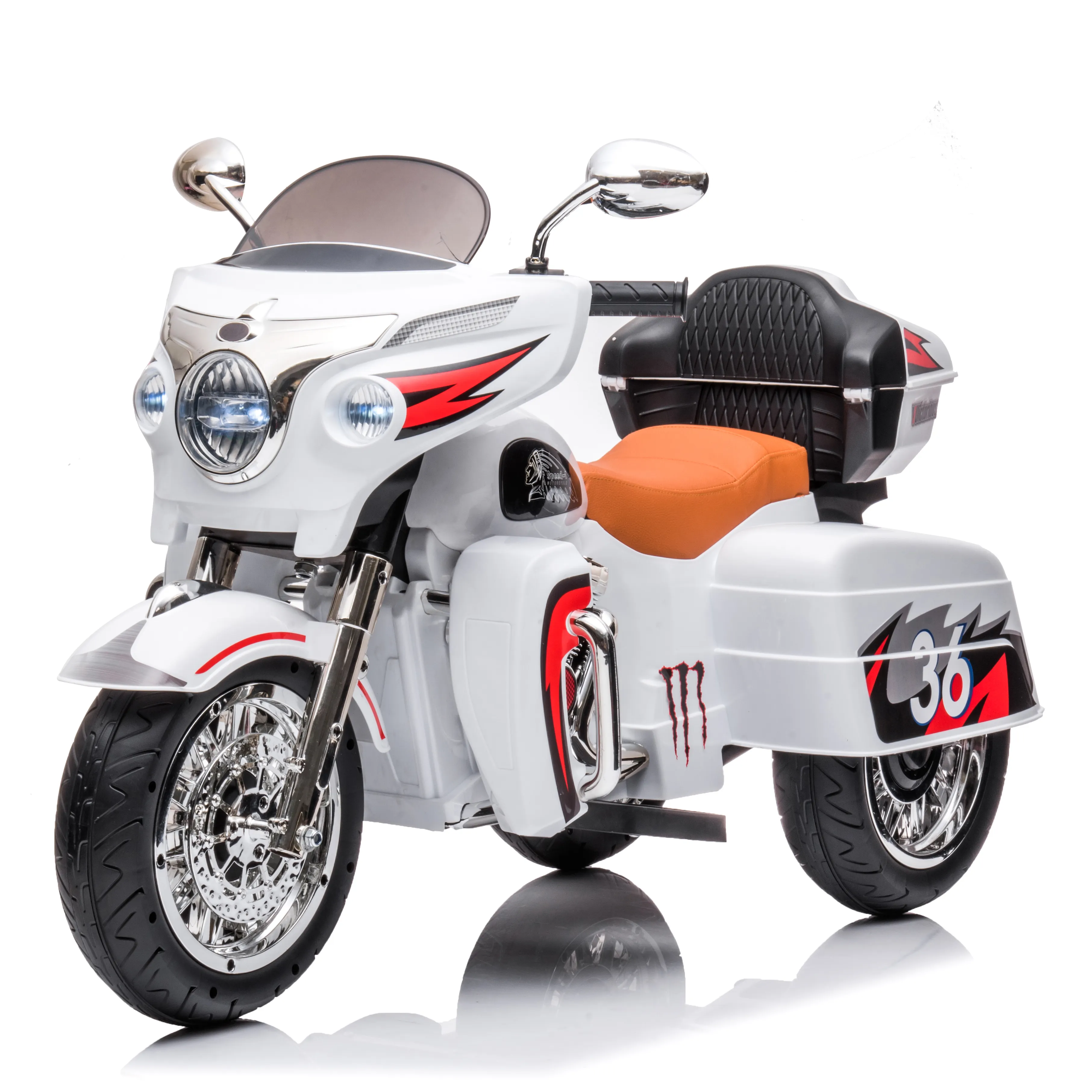 รถจักรยานยนต์เด็กสำหรับทารก Moto รถจักรยานยนต์แสงเพลงเด็กไฟฟ้าของเล่นเด็กรถ