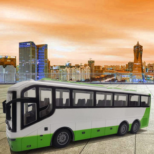 RC xe buýt trường học 27MHz quy mô 1:30 4CH đài phát thanh điều khiển xe với đèn LED sẵn sàng để đi Đồ chơi điện cho trẻ em trai cô gái - Product Image 3