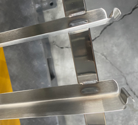 Étagère de cuisine professionnelle en acier inoxydable pour paniers à pain, plateau de séchage et de refroidissement en maille, grilles à pain en aluminium, chariot de four de boulangerie