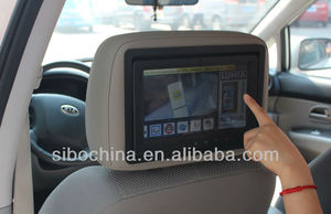 9 "Taxi Trở Lại Chỗ Ngồi <span class=keywords><strong>Android</strong></span> Tựa Đầu Màn Hình Cảm Ứng Tablet PC - Product Image 2