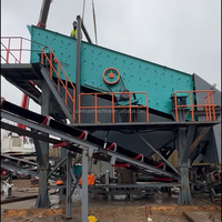 Crible vibrant linéaire multicouche haute efficacité pour sable, machine de criblage de gravier robuste, séparateur d'agrégats
