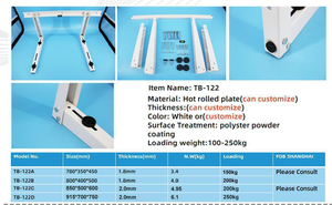 Support de poutre en acier galvanisé pour climatiseur, robuste, antirouille, pour montage extérieur avec alimentation au <span class=keywords><strong>gaz</strong></span> et manuelle - Product Image 6
