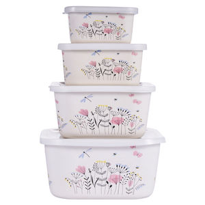 Fibre de bambou de haute qualité amidon de maïs environnement écologique boîte à lunch boîte à <span class=keywords><strong>bento</strong></span> - Product Image 5