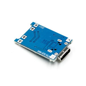 Módulo Cargador de Batería de Litio USB Tipo-C <span class=keywords><strong>TP4056</strong></span> <span class=keywords><strong>5V</strong></span> 1A 18650 con Protección - Product Image 2