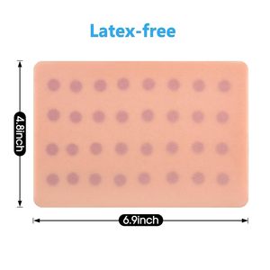 Modelo de Enseñanza Médica para Entrenamiento de Inyecciones Hipodérmicas para Estudiantes de Medicina, Almohadilla de Inyección Cutánea de <span class=keywords><strong>32</strong></span> Puntos - Product Image 3