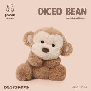 Peluche Scimmia Zhuqu Dingding, Imbottito in Cotone PP, Simpatico Cuscino per Dormire 11cm-30cm, <span class=keywords><strong>Regalo</strong></span> di Compleanno per Ragazze - Product Image 3