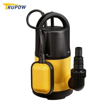 Pompe de drainage submersible automatique 250W à alimentation directe usine, 5000L/H, hauteur de refoulement 6M, pour eau propre, avec poignée de transport intégrée