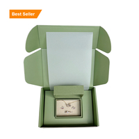 Bijoux en papier écologique de luxe personnalisé, ensemble de colliers, boîte d'emballage, boîte d'expédition postale avec insertion de séparateur