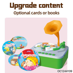 Máquina Multifuncional <span class=keywords><strong>de</strong></span> Aprendizaje <span class=keywords><strong>para</strong></span> Bebés, Gramófono, Cuentacuentos, Juguete Musical - Product Image 4