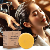 Savon Solide Shampoing Naturel Artisanal Végétalien Écologique Zéro Déchet OEM ODM Hydratant Anti-Pelliculaire Soin Capillaire