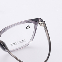 Monturas de Gafas Ópticas Clásicas de Acetato con Aro Completo, Unisex para Adultos, Aptas para Cualquier Forma de Rostro, Gafas de Lectura Duraderas, Venta al Por Mayor