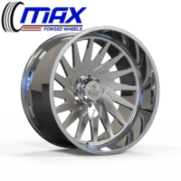 Jantes MAX 20x12 24x12 26x14 20 pouces pour camion 6x135 6x5.5 pour Ford F150 pour Chevy Silverado 1500 Jantes personnalisées