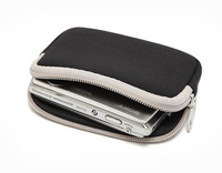 Pochette zippée en néoprène personnalisée, petite, multi-usages, pour ranger des pièces de monnaie, des écouteurs, des chargeurs, des câbles de données, des cartes