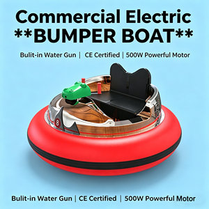 <span class=keywords><strong>Bateau</strong></span> tamponneur aquatique avec pistolet à eau, voiture tamponneuse aquatique gonflable électrique pour enfants et adultes, manège aquatique commercial pour <span class=keywords><strong>piscine</strong></span> - Product Image 1
