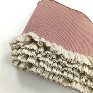 Tissu côtelé élastique à bord festonné, ruban à volants pour vêtements, col de chemise, poignets, taille, ourlet, décoration, style doux - Product Image 3