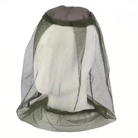 Protection solaire avec filet caché pour l'apiculture moustiquaire tête anti-insectes tête moustiquaire chapeau
