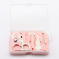 Coupe-ongles pour bébé 6 en 1 ensemble de manucure pour bébé ABS coupe-ongles pour bébé produits de soins