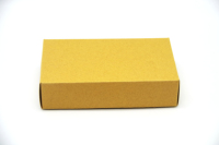 Boîte d'emballage en papier personnalisé, couvercle et Base boîte en papier Kraft pour fleurs séchées