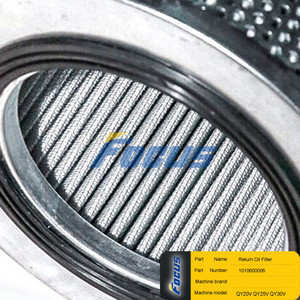 ZOOMLION Camión grúa QY20V QY25V QY30V repuestos retorno filtro de aceite 1010600006 - Product Image 3