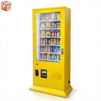 Distributeur automatique intelligent ZDYS, compact, mini, multi-paiements (pièces, billets, cartes), 150-200 articles, surveillance à distance, intégration POS