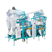 Machine de traitement des céréales à haut rendement 20-40t/h avec double cyclone fermé pour l'élimination de 99% de la poussière et de 98% des grains moisissus