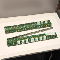 Support de Mahjong et poussoirs de luxe modernes sur le thème de Noël, design droit, portables, taille 20 pouces pour le divertissement