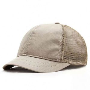 High Quality <b>Light</b> Weight Adjustable Quick Dry Blank Nylon Embroidered Net Mesh Sports Running Trucker <b>Hat</b> Caps Men Gifts - Product Image 1