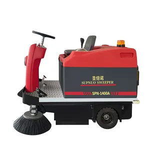 Buon prezzo Supnuo SBN-1400A tappeto erboso artificiale macchina per la pulizia del pavimento spazzatrice giro sul pavimento di pulizia della strada