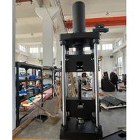 Máquina de Prueba de Propiedades Mecánicas de Materiales, de Espacio Único, de Acero Grueso, Computarizada, con Control Servo Electrohidráulico