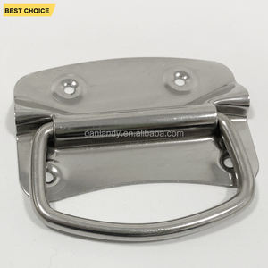 Poignée de tiroir de boîte à outils GL-14171S, poignée de porte de placard, poignée de <span class=keywords><strong>coffre</strong></span>, poignée de <span class=keywords><strong>coffre</strong></span> pliable <span class=keywords><strong>en</strong></span> <span class=keywords><strong>métal</strong></span> <span class=keywords><strong>pour</strong></span> pièces de <span class=keywords><strong>camion</strong></span> - Product Image 3